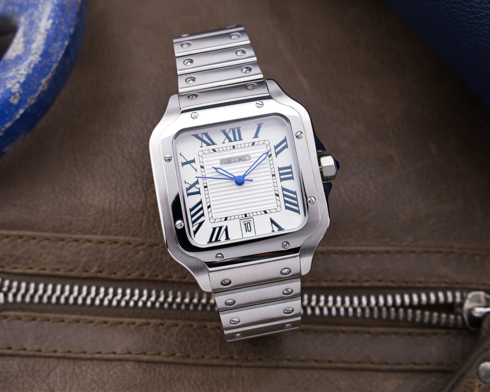 Square Aviator Silver Polar White - obrazek 2