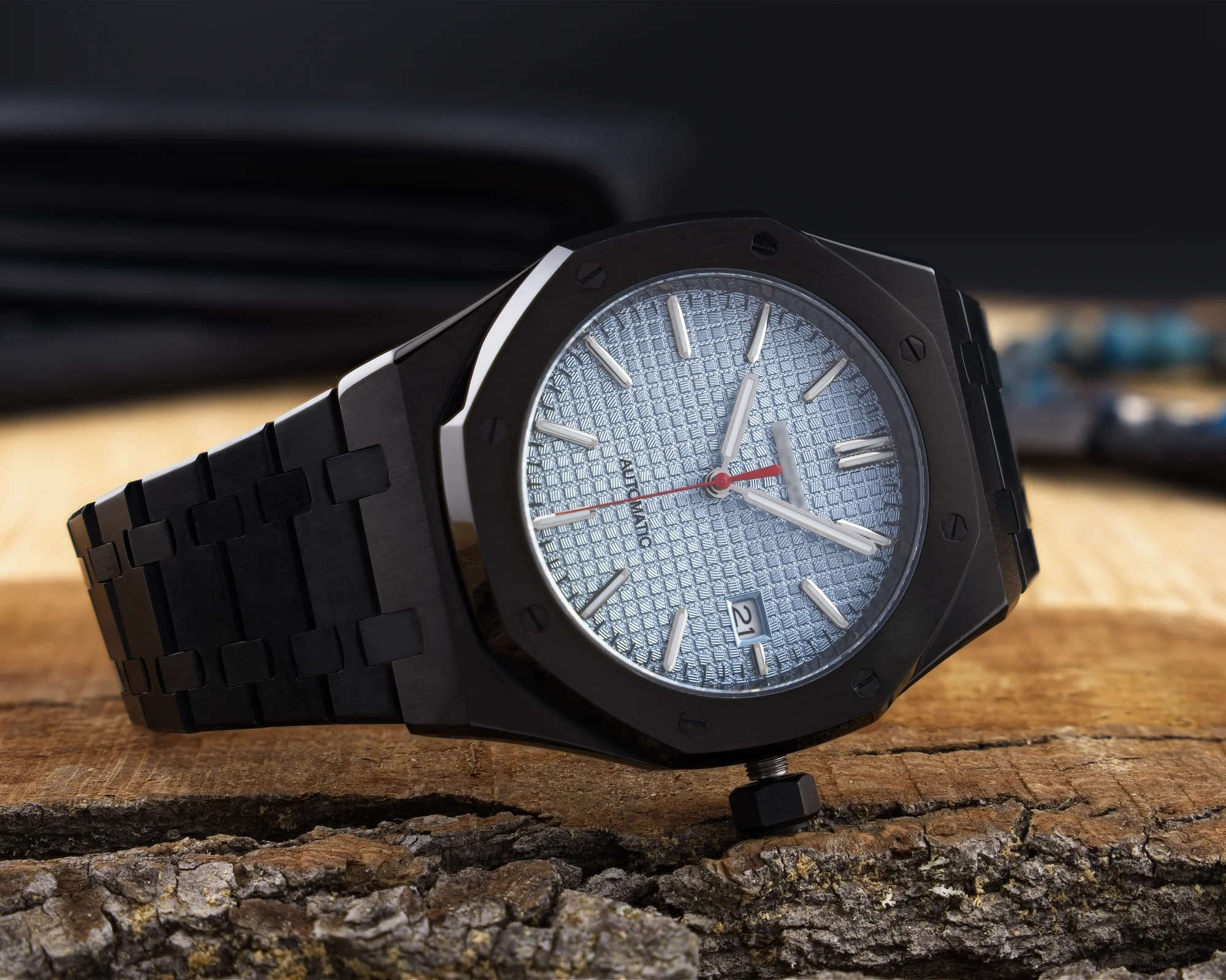 Octagonal Oak Black Sky - obrazek 4