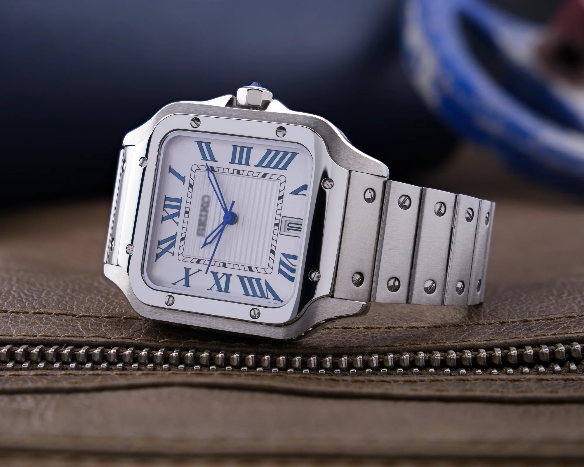 Square Aviator Silver Polar White - obrazek 6