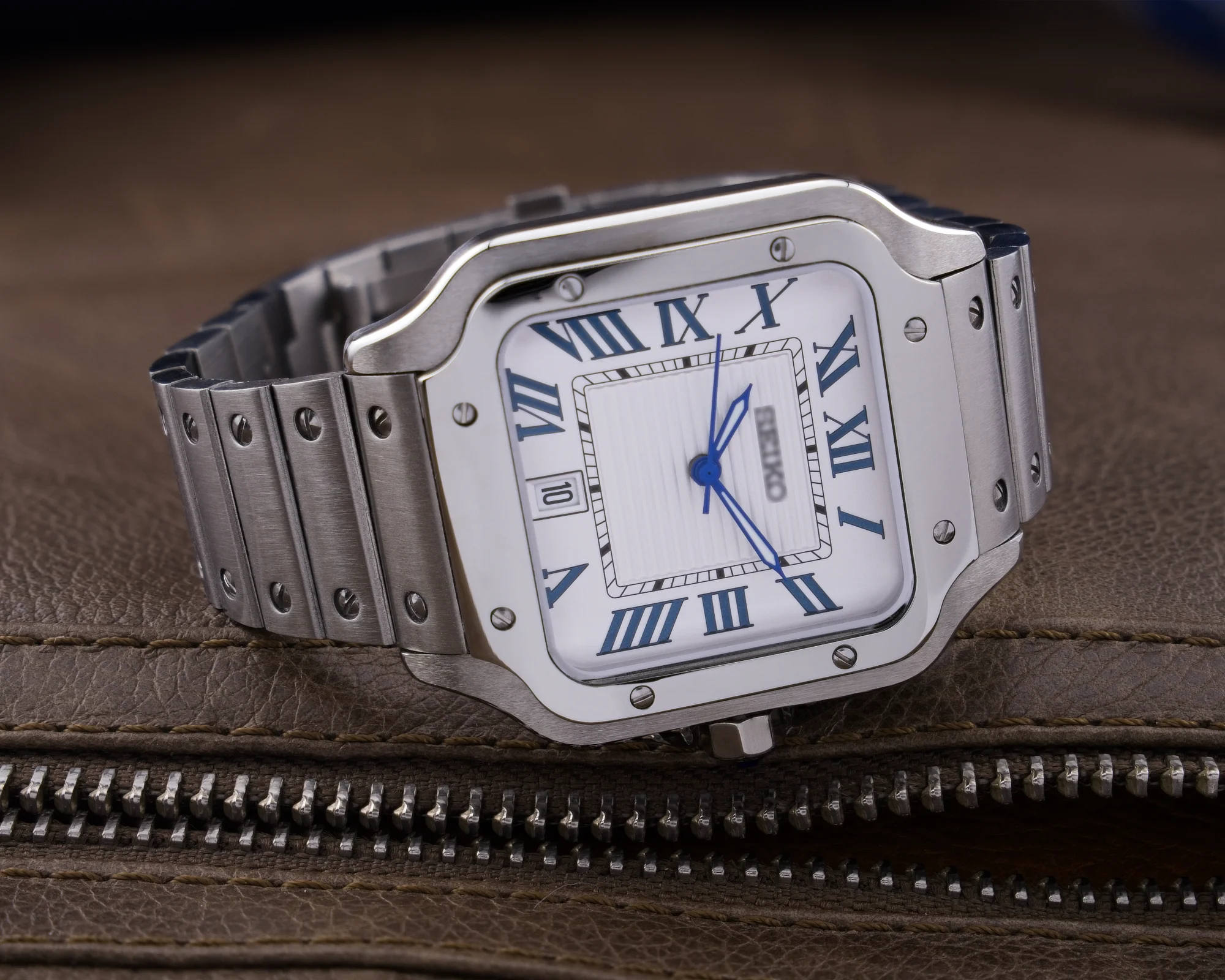 Square Aviator Silver Polar White - obrazek 3