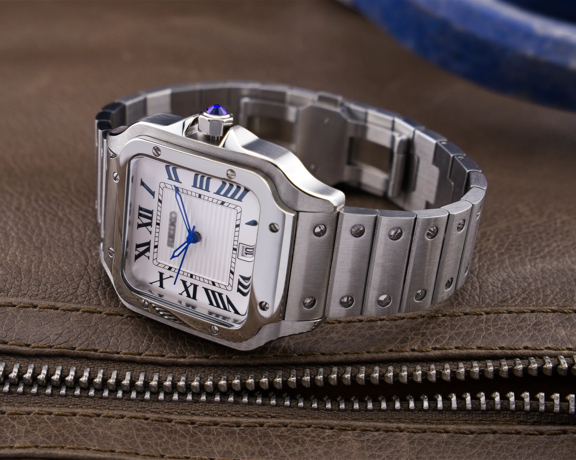 Square Aviator Silver Polar White - obrazek 4